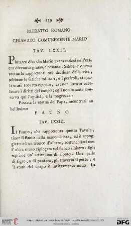 Fauno Tav. LXXIII