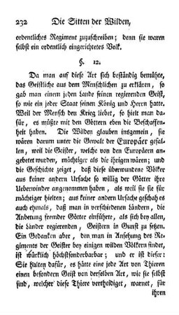 § 12 Hohe Gedanken der Wilden von den Thieren.