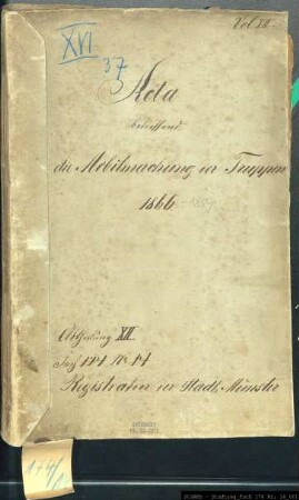 Mobilmachung der Truppen Band VII