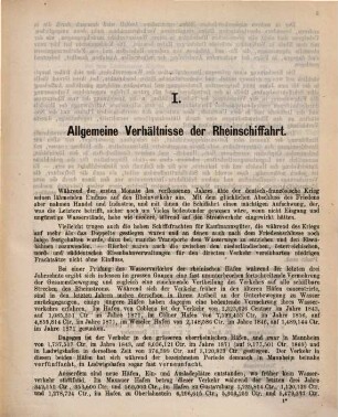 Statistischer Jahres-Bericht der Central-Commission für die Rhein-Schiffahrt. 1871 (1872)