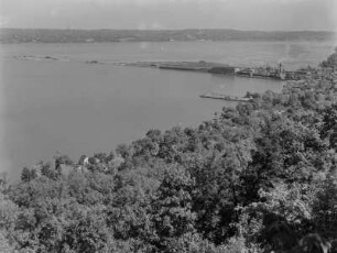 Piermont (New York), Blick auf den Hudson River