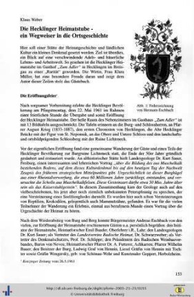 Die Hecklinger Heimatstube - ein Wegweiser in die Ortsgeschichte