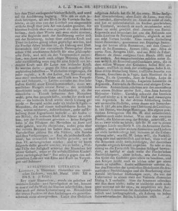 Mutzl, S.: Blumenlese aus spanischen Dichtern. Landshut: Thomann 1830