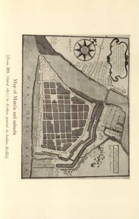 Map of Manila and suburbs