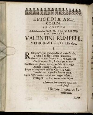 Epicedia Amicorum