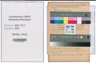 Entnazifizierung Anna Gerber , geb. 26.01.1903 ()