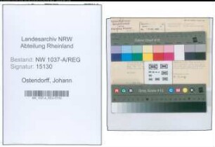 Entnazifizierung Johann Ostendorff , geb. 00.00.0000 (Lokfuehrer)