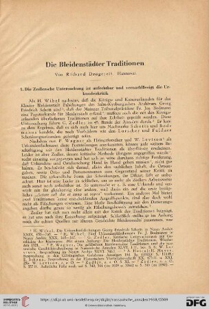 58: Die Bleidenstädter Traditionen