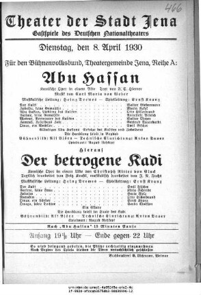 Der betrogene Kadi