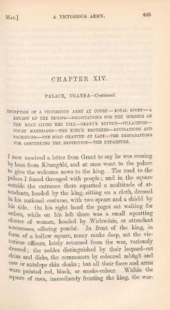Chapter XIV. Palace, Uganda–Continued