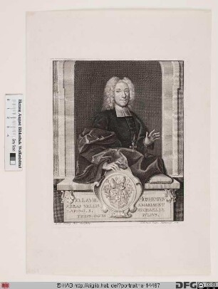 Bildnis Johann Lorenz von Mosheim