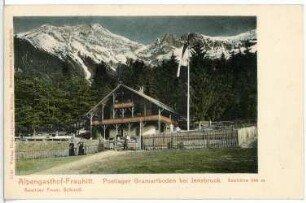 Innsbruck. Gramartboden Bei Innsbruck, Alpengasth. Frauhitt