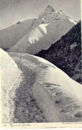 Allgäuer Alpen im Schnee