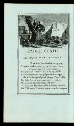 Fable CCXIII. Les Souris Et Le Chat-Huant.