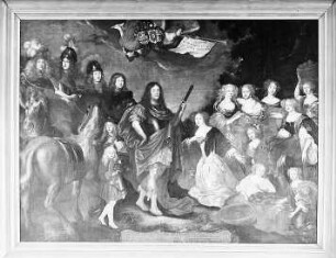 Familie des Grafen Ferdinand Karl von Löwenstein-Wertheim-Rochefort