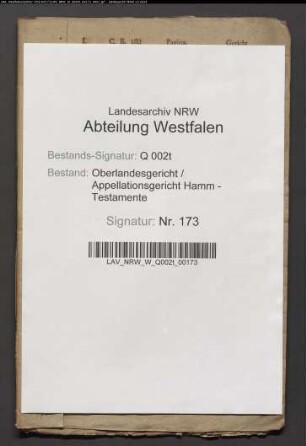 Rabenau, Carl Johann Christian von, Hamm, Major