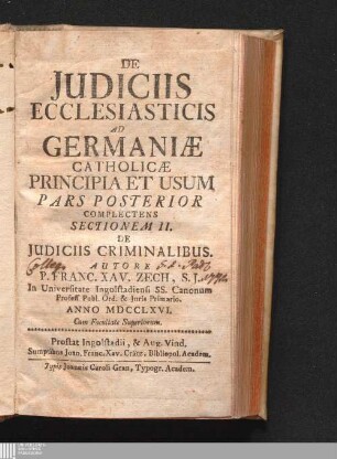 2: De iudiciis criminalibus