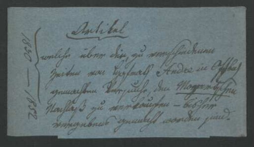 (7) Materialien zur Mozart-Sammlung J. A. Andrés und zu den vergeblichen Versuchen diese zu verkaufen