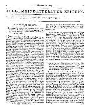 Neue Ansicht von Leipzig. Für Reisende von einem Reisenden. Nebst Bemerkungen über Meißen, Hubertsburg etc. Nebst einem geographischen Plan von den umliegenden Gegenden. Leipzig: Leo 1799