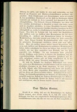 Das Wesen Gottes