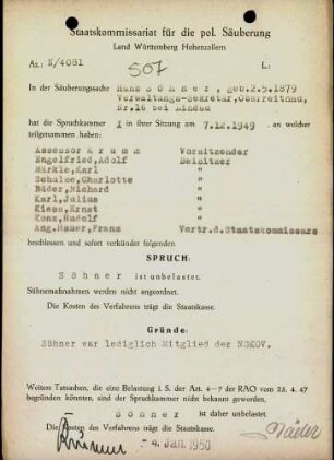 Söhner, Hans