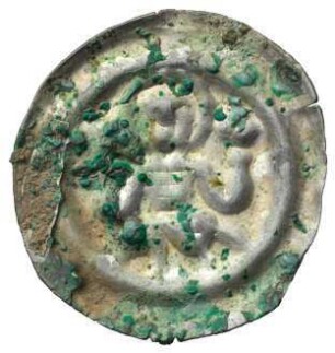 Fundmünze, Brakteat, 1254 - 1295