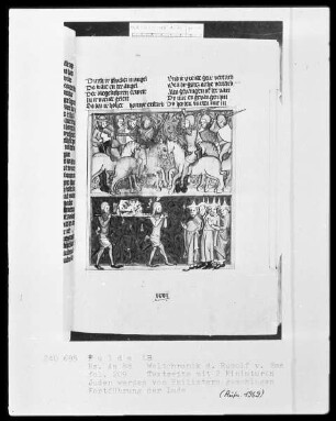 Rudolf von Ems, Weltchronik — ---, Folio 209rectoBildseite
