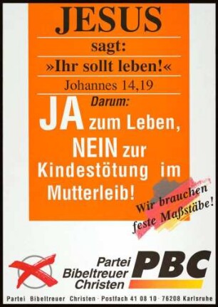 PBC, Europawahl 1994
