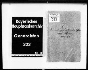 Kommandierung von Generalstabs-Offizieren.