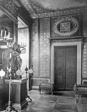 Gotha, Schloss Friedenstein, Westflügel, Vorzimmer (Laubenzimmer ?)