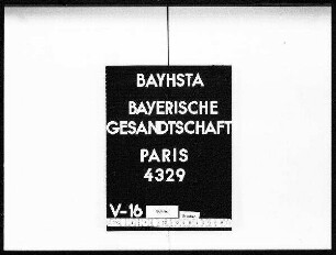 Plettl, Kreszenz, aus Obernammering, Gemeinde Fürstenstein, in Paris