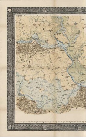 Längenprofil des Donau-Stroms in Ungarn