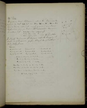 Übungsaufgaben zur algebraischen Geometrie, projektiven Geometrie, Differentialgeometrie, Mechanik und über gewöhnliche Differentialgleichungen. (Numeriert von 24 bis 36; der Schluß von 32 und 33 fehlt.)