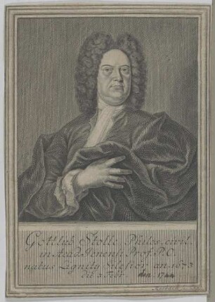 Bildnis des Gottlieb Stolle
