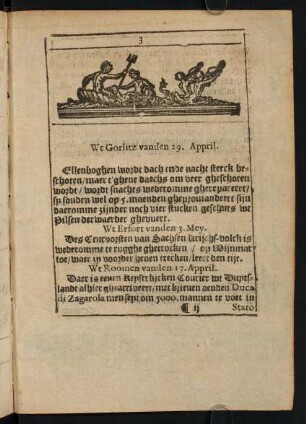 3-8, Tijdinghe wt Italien, ende Polen, ...