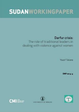 Darfur crisis : the role of traditional leaders in dealing with violence against women