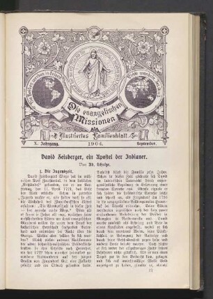 X. Jahrgang. 1904. September