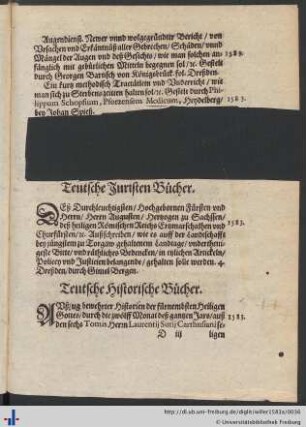 Teutsche Juristen Bücher.
