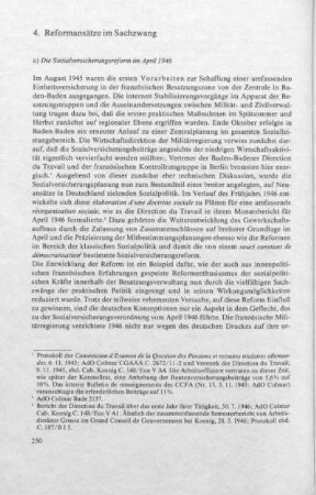 4. Reformansätze im Sachzwang