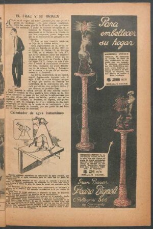 El frac y su origen