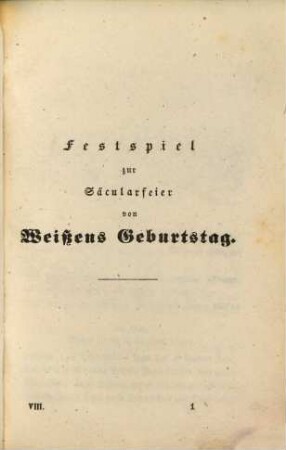 August Mahlmanns sämmtliche Schriften : nebst Mahlmanns Biographie. 8, Vermischte Schriften