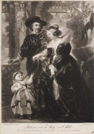 Rubens, mit Frau und Kind