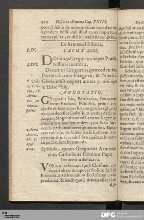 Ex Armena Historia. Caput XXIII.