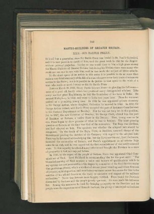 Master-Builders of Greater. XXII.-Sir Bartle Frere.