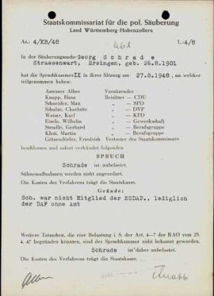 Schrade, Georg