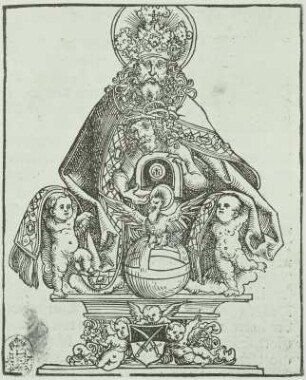 Reliquiar mit Trinitätsdarstellung
