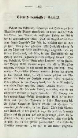Einundzwanzigstes Kapitel
