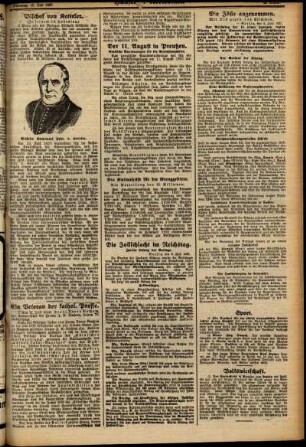 Zweite Ausgabe vom Dienstag, den 12. Juli 1927.