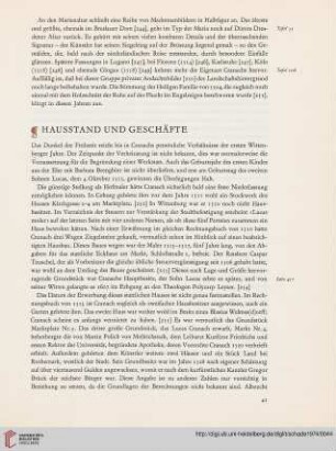 Hausstand und Geschäfte