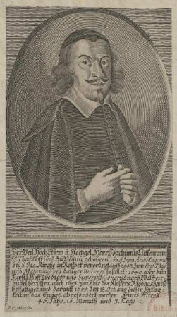 Bildnis des Joachimus Lütkemann